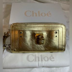 Chloe Gold Paddington Long Wallet 💛
